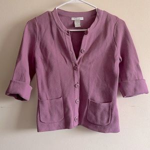 Pastel Pink Tweeds Cardigan